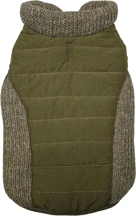 Swtr Trim Puffy Coat Olive Xs 702683 Ethical 36/cs