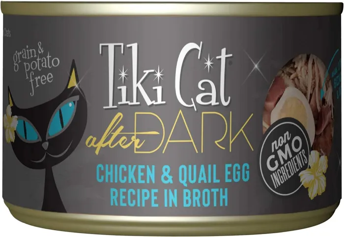 Tiki Cat After Dark Chicken Quail 2.8-oz