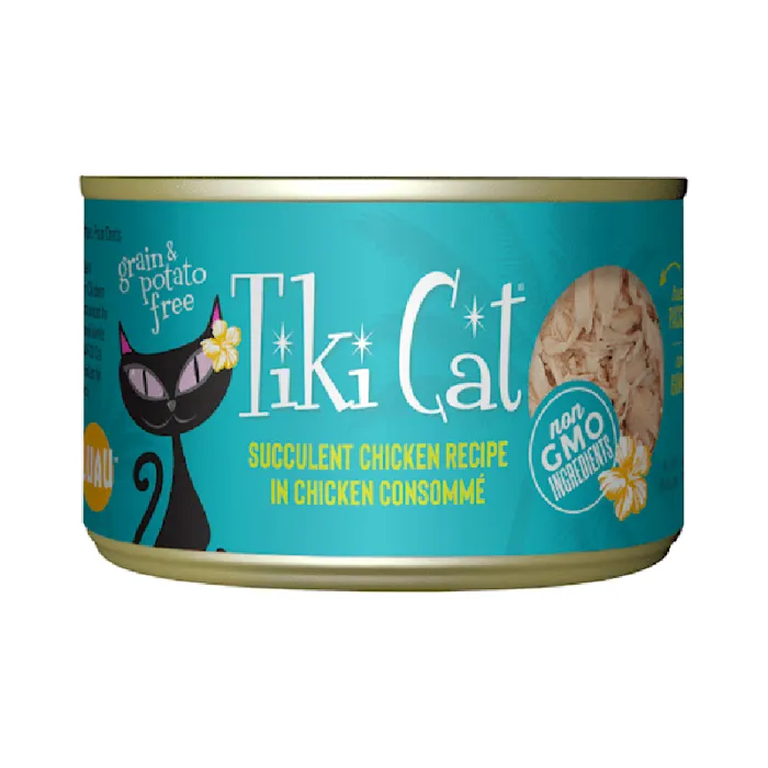 Tiki Cat Puka Puka Luau Succulent Chicken 2.8-oz