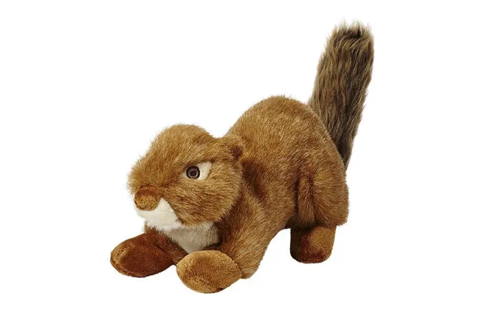 Fluff & Tuff Red Squirrel Squekerless Large