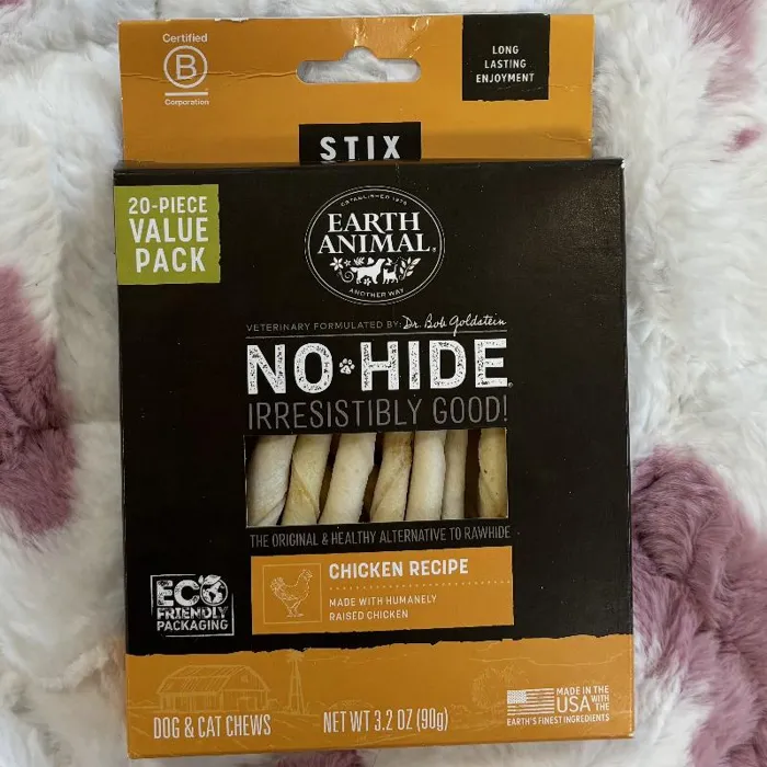 Earth Animal No Hide Chicken Stix Value 20-pk