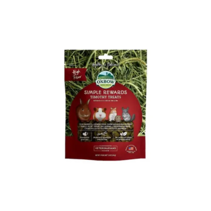 Oxbow Simple Rewards Timothy Treats 1.4oz