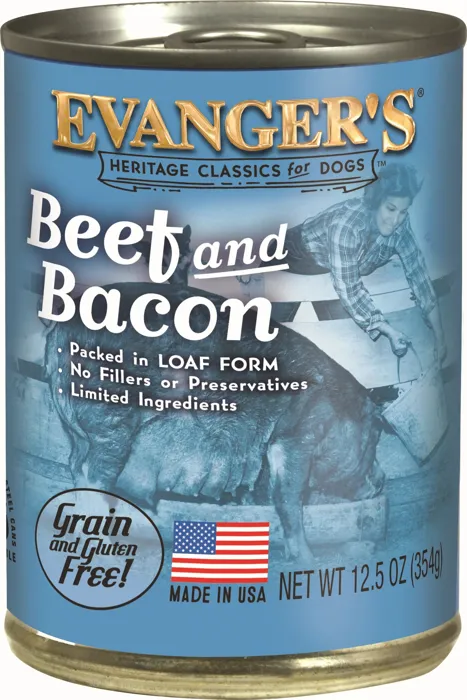 Heritage Classic Beef/Bacon Dog 12.5oz