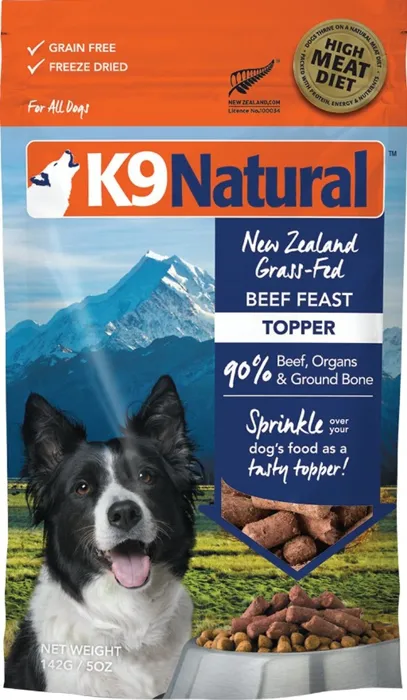 K9 Natural Dog Fd Beef Feast 17.6 Oz