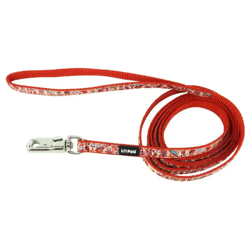 LIL PALS Charming Ribbon Overlay Dog Leash - 3 by Coastal Pet Products