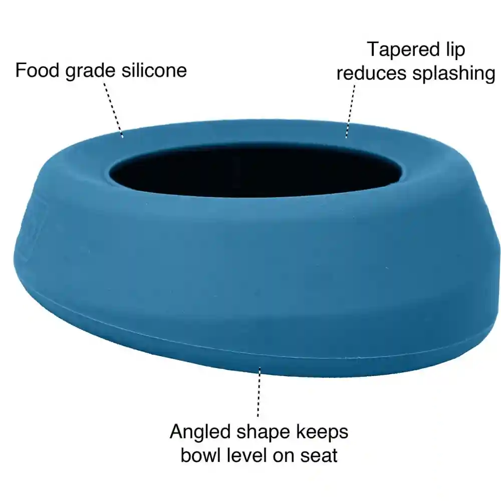 Splash Free Bowl Blue