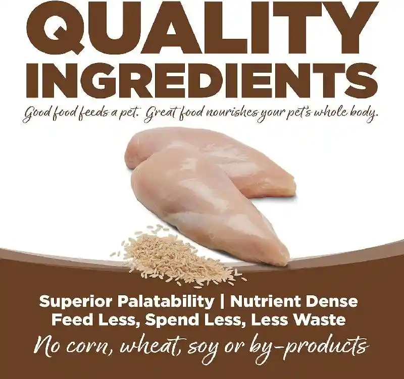 Chicken & Brown Rice Entrée, 25lb