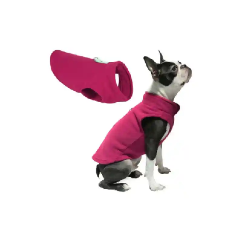Gooby Fleece Vest Fuchsia Xl