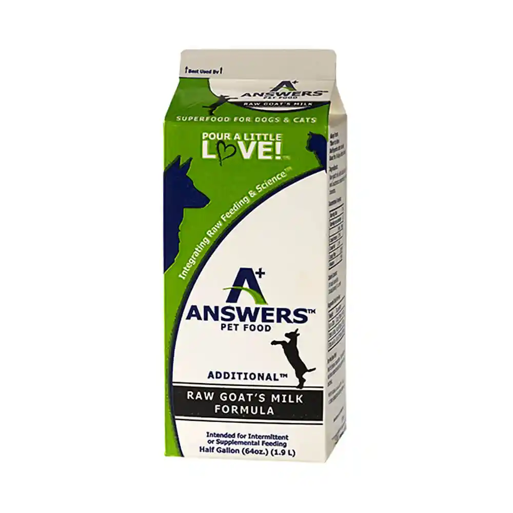 Answers Additional Raw Goat Milk 64oz