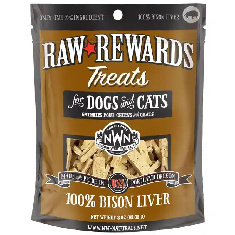 NWN Bison Liver Treats 3oz.