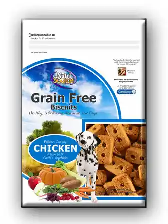 Grain Free Chicken Biscuits, 14oz