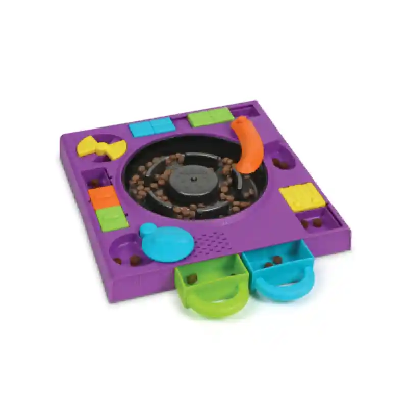 DJ Doggo Puzzle Feeder