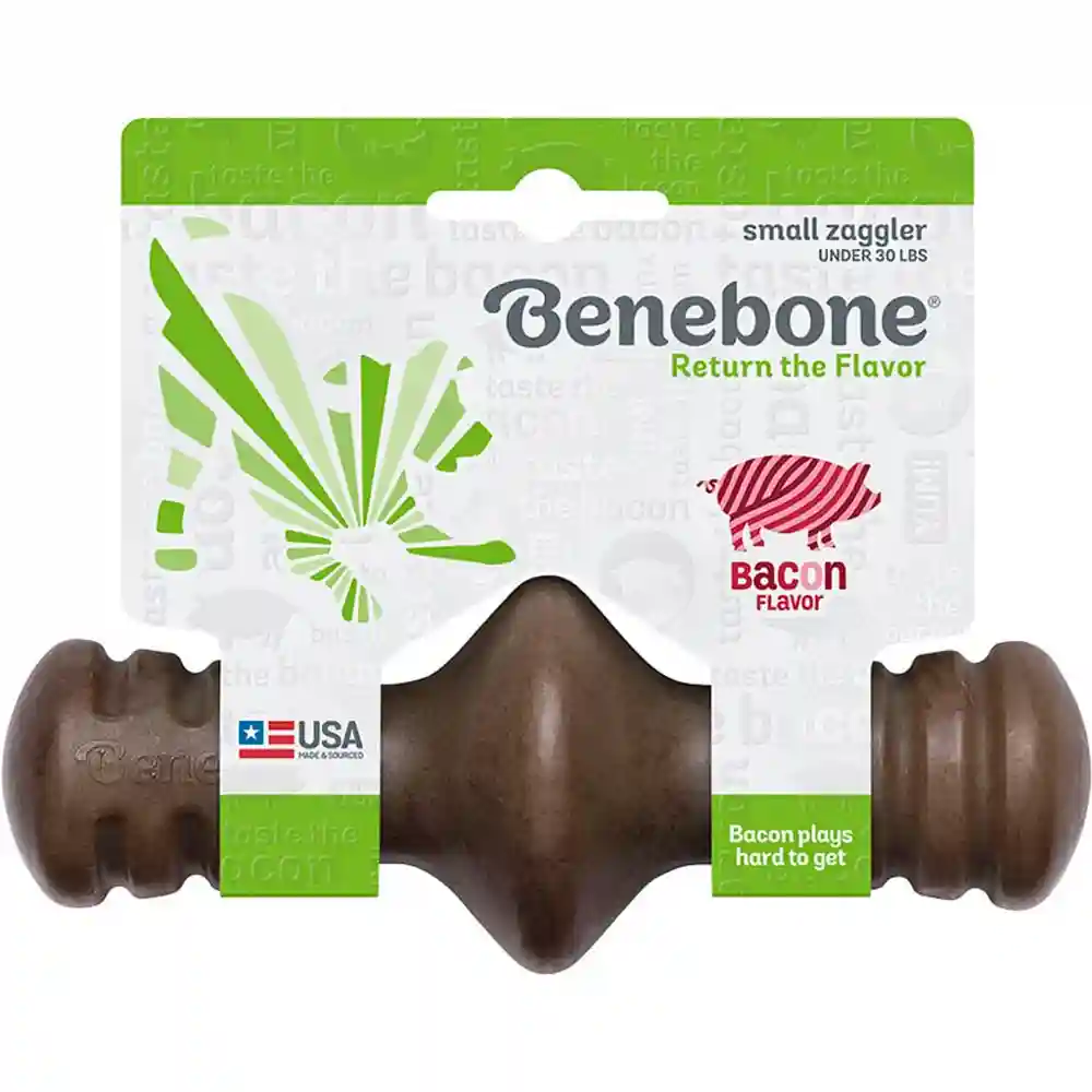 Benebone Zaggler Bacon Small