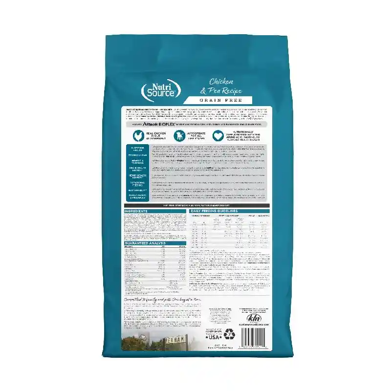Grain Free Chicken & Pea, 15lb