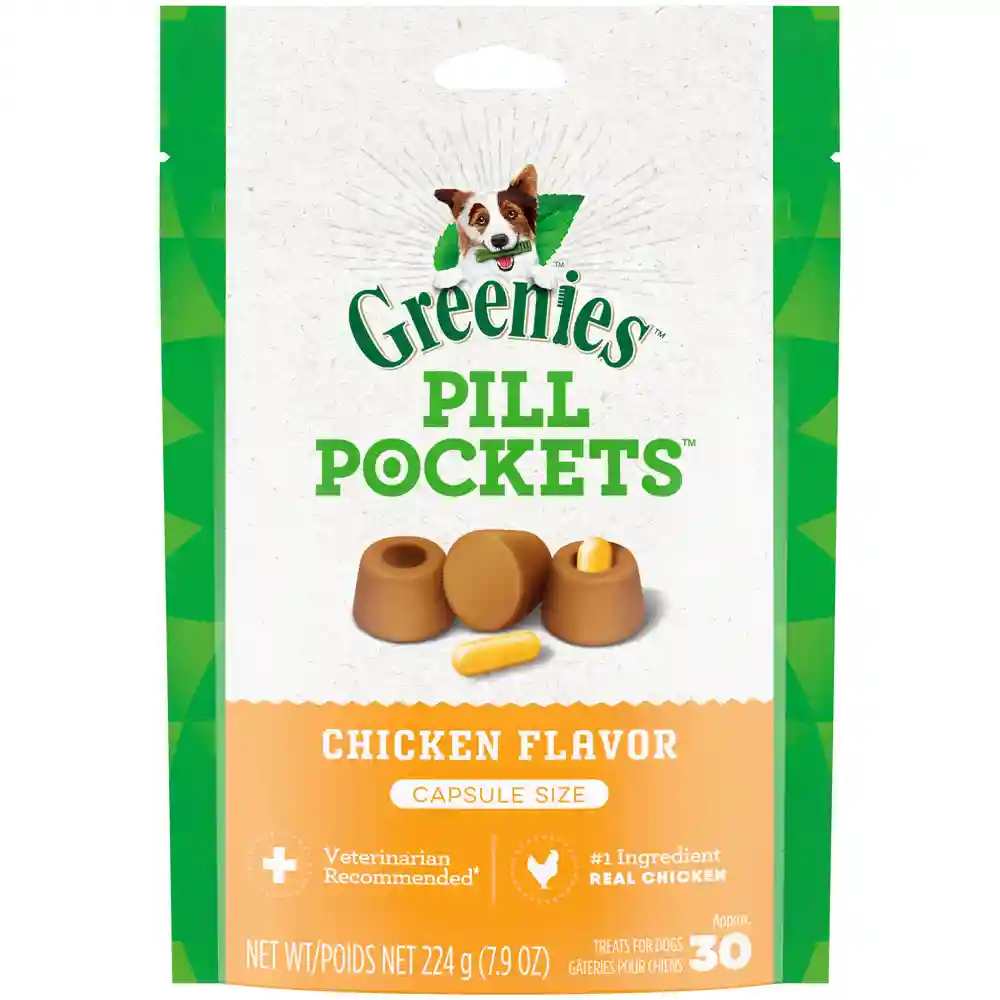 Pill Pockets Chicken Capsule 7.9-Oz