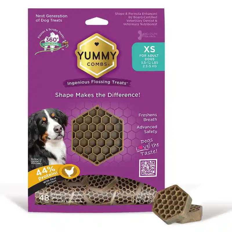 Yummy Combs Protein 12oz Bag Xs