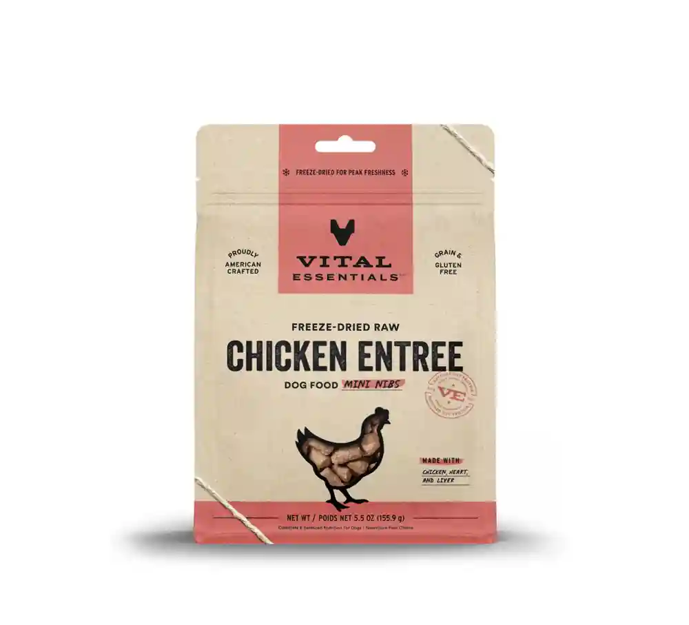 Vit Ess FD Chkn Entree Mini Nibs 5.5 oz