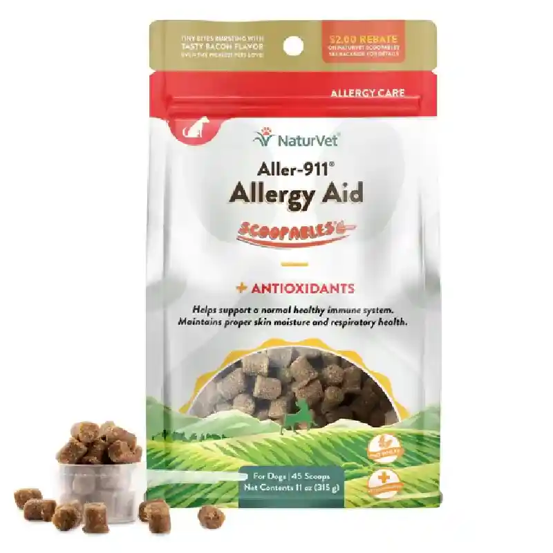 Naturvet Scoopables Dog Allergy Aid 11-oz