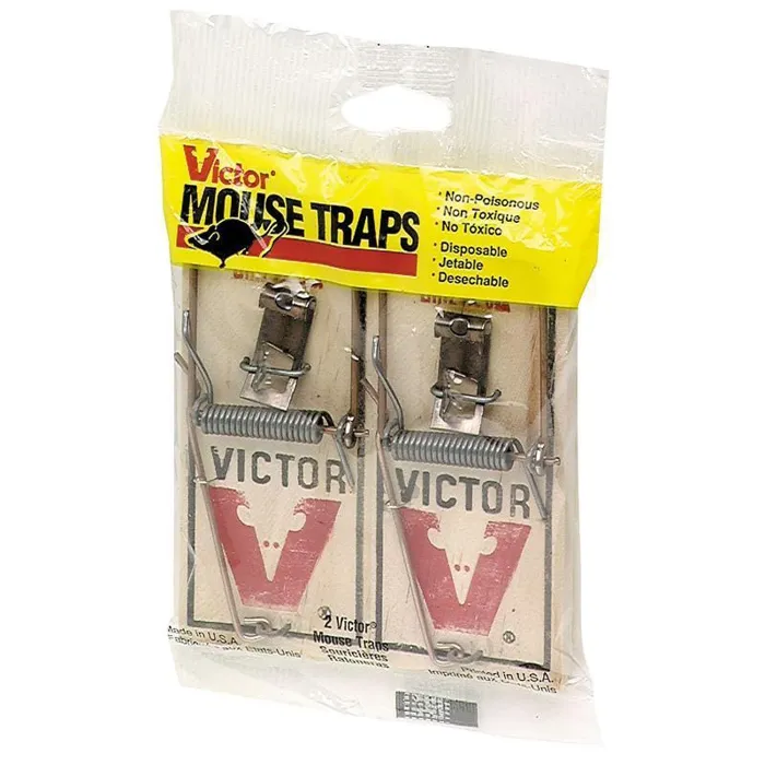 Mouse Trap Twin Wood 2pk Ds