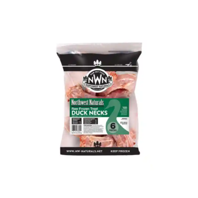 NWN Duck Neck Raw Frozen 6ct