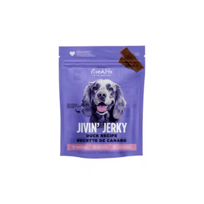 Pure Vita Jivin Jerky Duck 4oz
