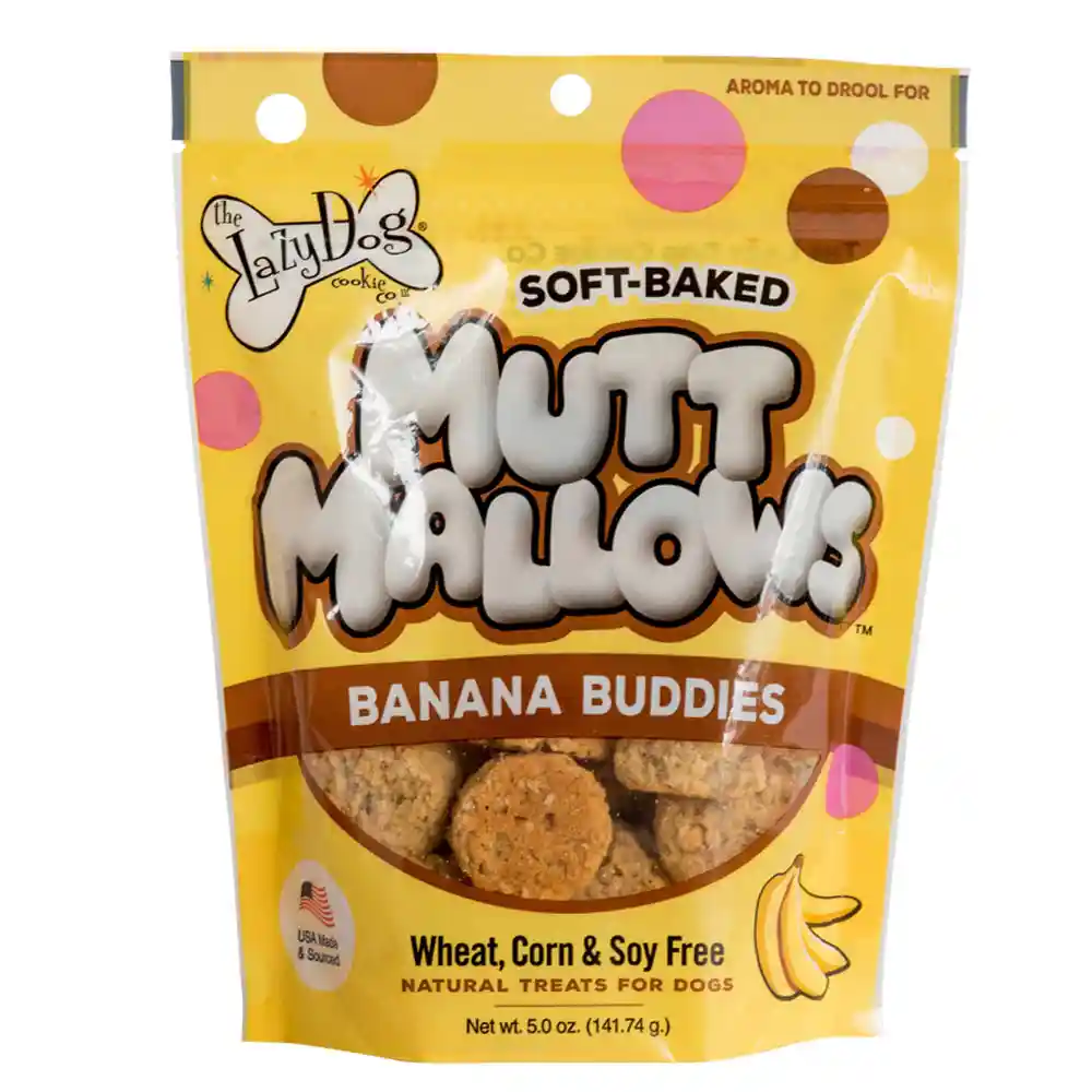 Mutt Mallows Banana Buddies - 5oz