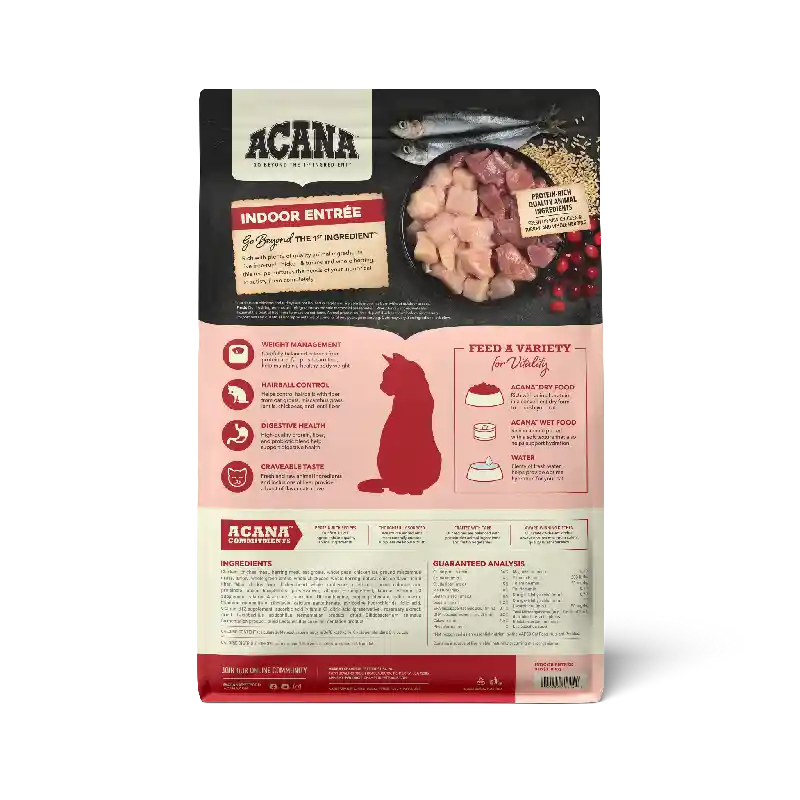 Acana Cat Indoor Entree 4lb