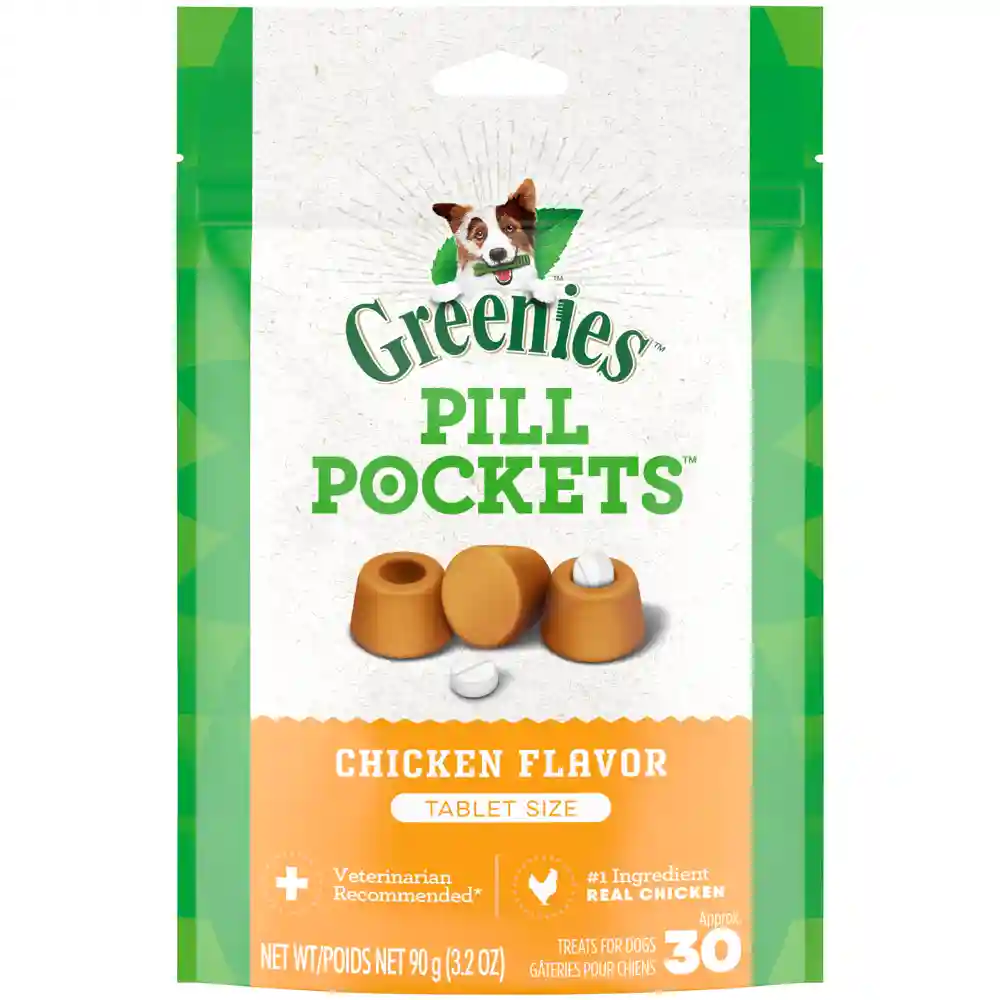 Pill Pockets Chicken Tabs 3.2-Oz