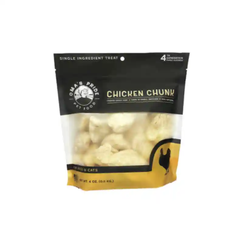Oma's Pride FD Chicken Breast Chunk 4oz
