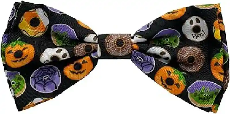 H&K Bow Tie Halloween Donuts Lg