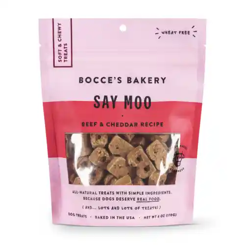Bocces Soft Chewy Say Moo 6oz