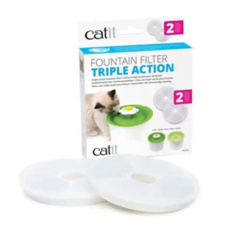 Catit Water Softener Flt 2pk