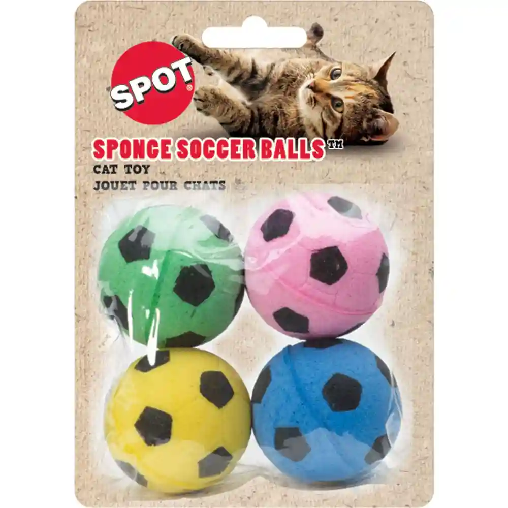 Sponge Soccer Balls 4 Pack
