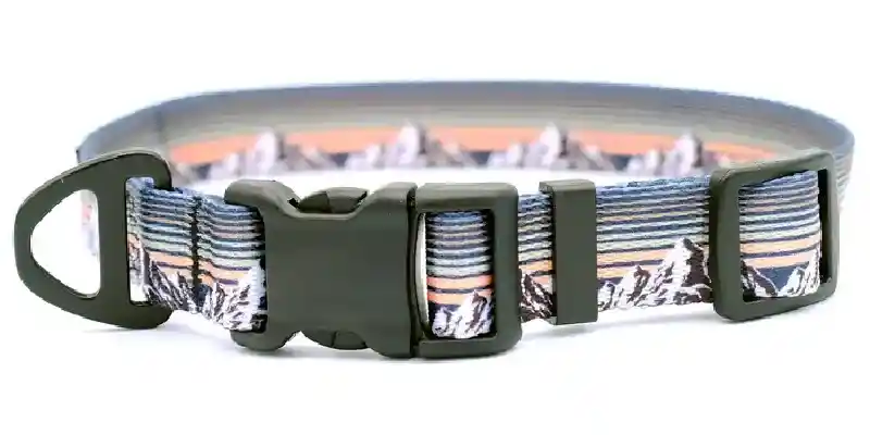 Outdoor Nylon Collar Mtn Sunset Sm