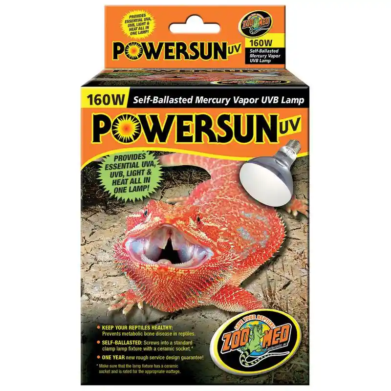 Zoomed Powersun Uv 160 Watt Bulb