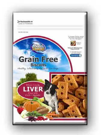 Grain Free Liver Biscuits, 14oz