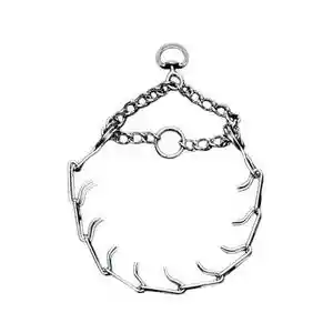 Dog Prong Training Collar - Chrome 3.3 Mm X 20"