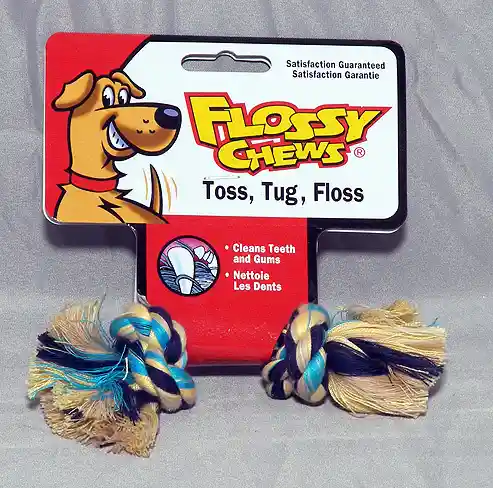 ROPE BONE COLOR MINI 6in