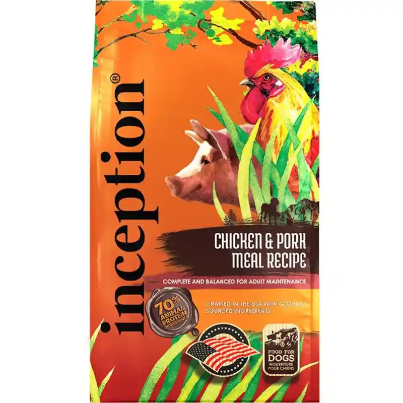Inception Chicken & Pork Whole Grain Dry 27-lb