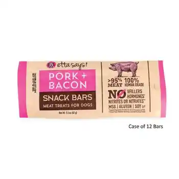 Etta Says! Meat Snack Bar Pork & Bacon1.5oz