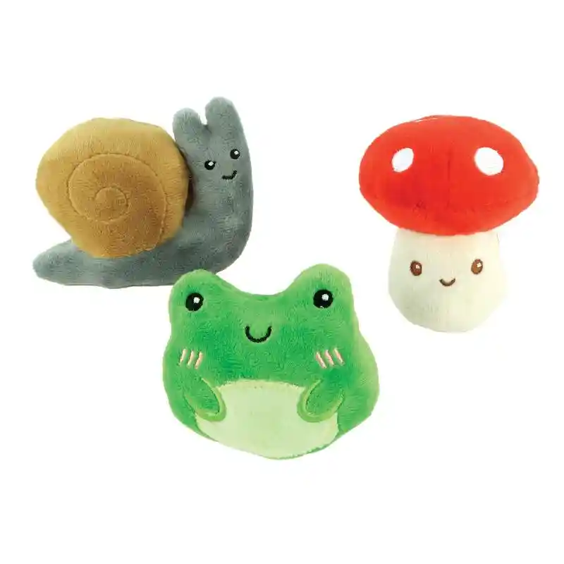 Li'l Pals 3 Pack Dog Toy Combo, Secret Garden, One