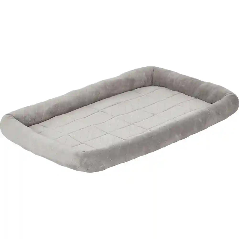 QUIET TIME DIAMOND STITCH BED GRAY 48in