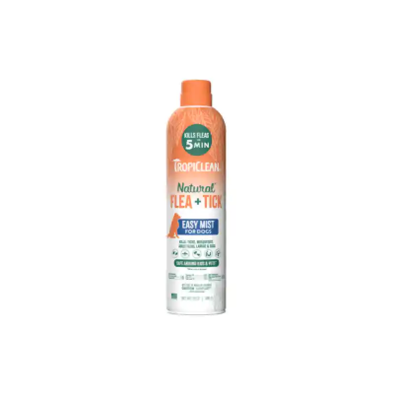 Tropiclean Nat Flea/Tick Dog & Home Easy Mist 14oz