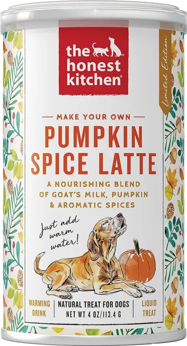 Instant Pumpkin Spice Latte For Dogs 4-oz