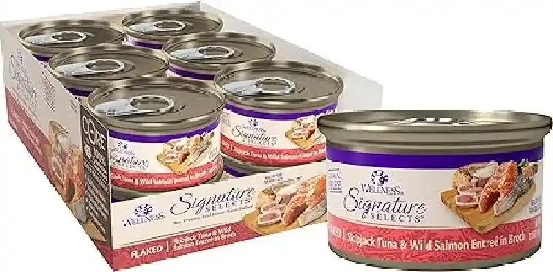 Wellness Can Cat Signature Tuna & Salmon 2.8 Oz