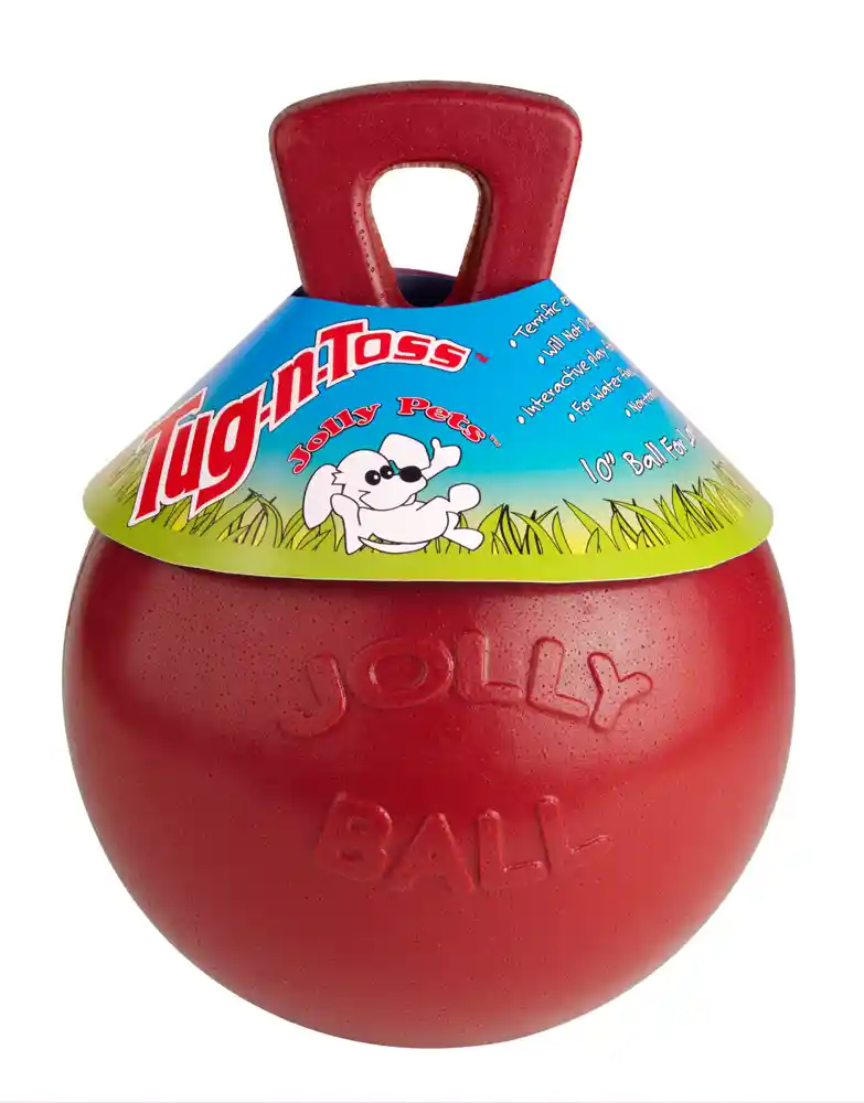 Tug N Toss Red 6in