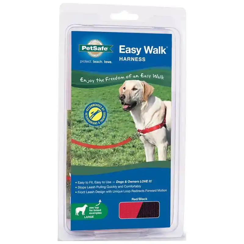 Easy Walk Harness Large Red