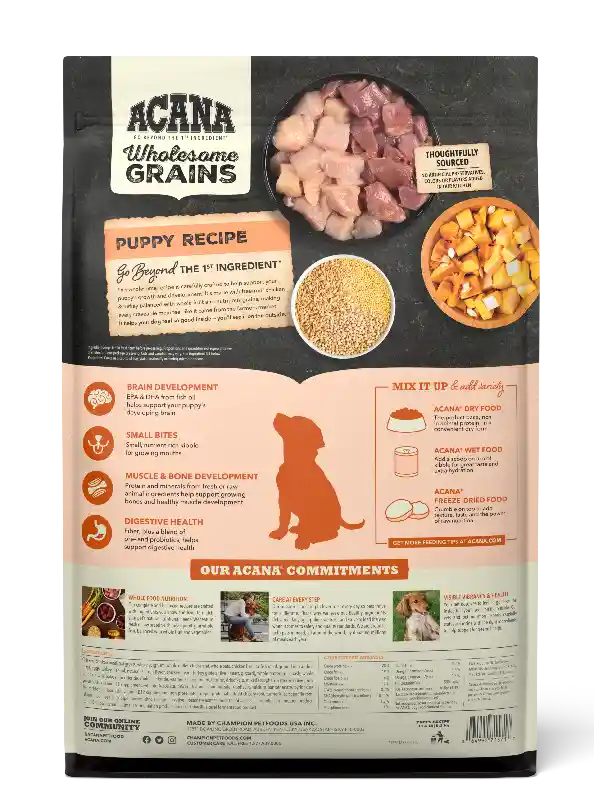 Acana Wholesome Grain Puppy 11.5lb