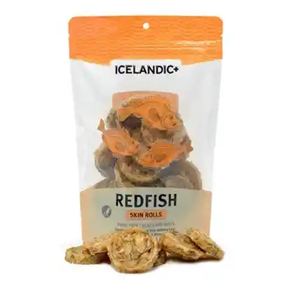 Icelandic Redfish Skin Rolls 3-oz