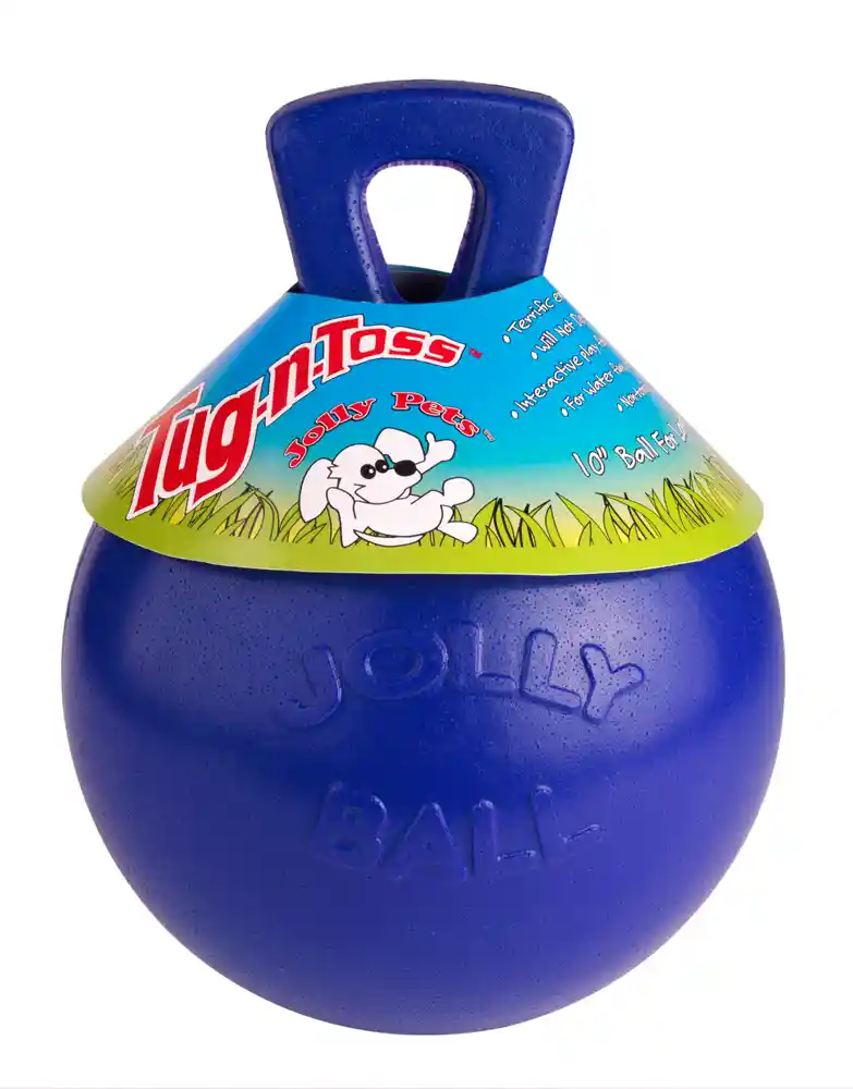 Tug N Toss Blue 8in